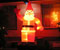 2004 was the first year that the giant inflatable santa was introduced into the display.