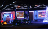 Another view of the display lit in blue/white colour scheme