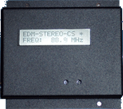 EDM LCD-STEREO-CS FM Transmitter